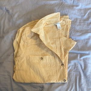 Marne shirt in Banana Cream.